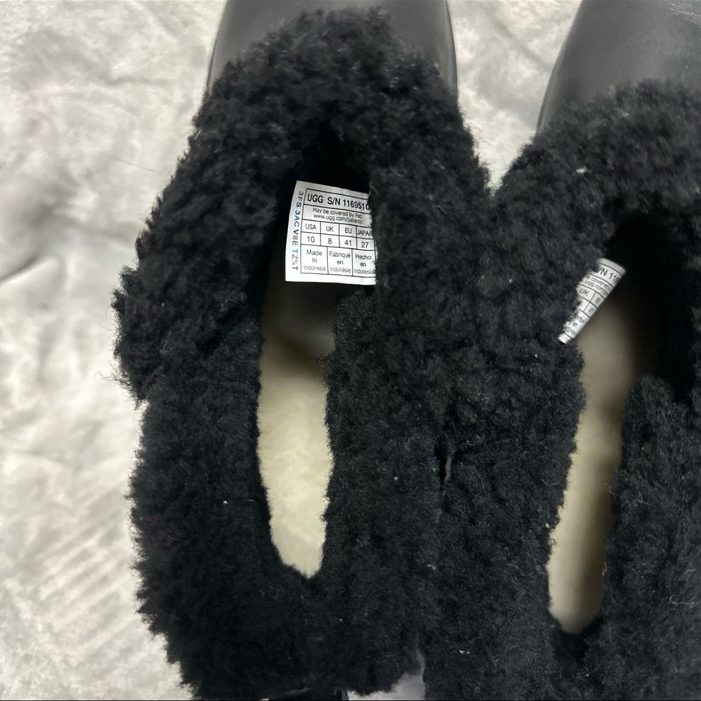 UGG ULTRA MINI ALINA CURLED BOOTS SIZE 10 - Picture 7 of 7